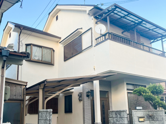 奈良県大和郡山市　Y様邸　外壁塗装