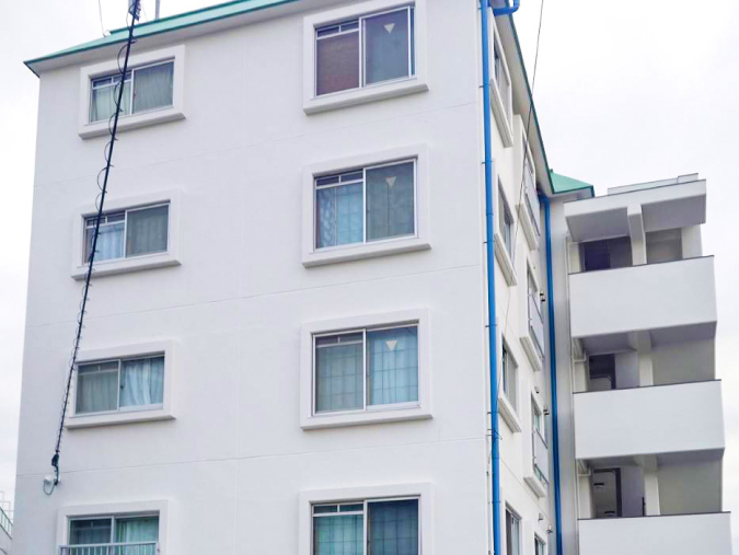 東京都八王子市　マンション　外壁塗装、屋上防水